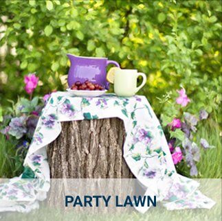 A picnic spot in a garden