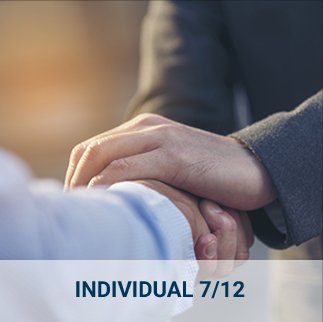 Two individuals shaking hands